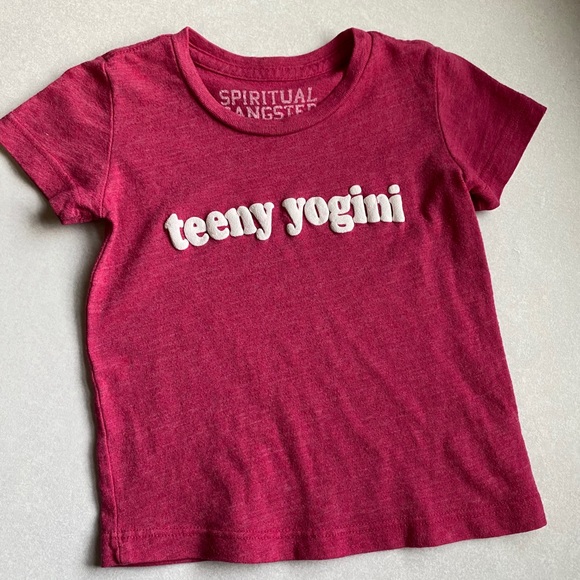 Spiritual Gangster Other - Toddler Spiritual Gangster Yoga Tee- Size 2t